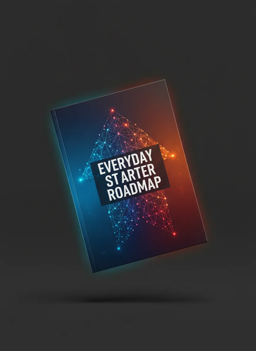 Cover of the free Everyday Digital Starter Roadmap from Everyday Digital Academy.